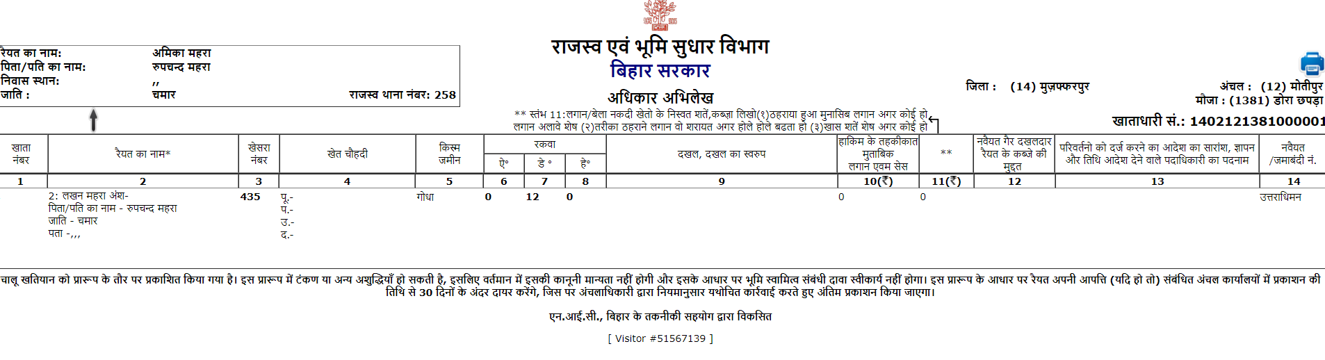 Bhumi Jankari